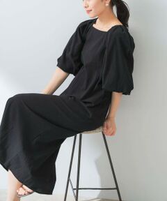 URBAN RESEARCH ROSSO / アーバンリサーチ ロッソ ワンピース | F by ROSSO　コットンスラブパフスリーブワンピース