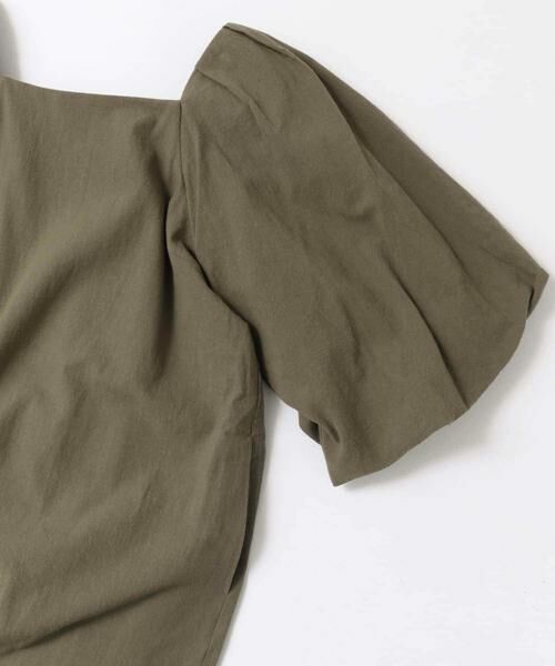 URBAN RESEARCH ROSSO / アーバンリサーチ ロッソ ワンピース | F by ROSSO　コットンスラブパフスリーブワンピース | 詳細11