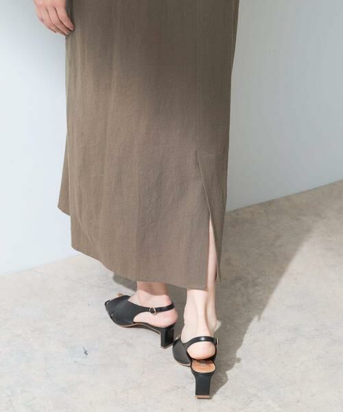 URBAN RESEARCH ROSSO / アーバンリサーチ ロッソ ワンピース | F by ROSSO　コットンスラブパフスリーブワンピース | 詳細6