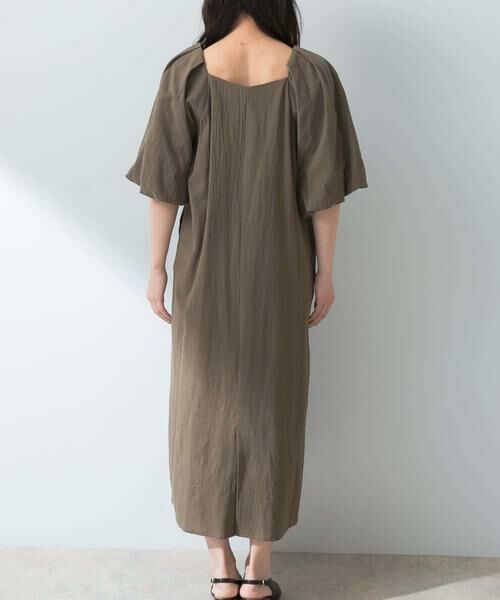 URBAN RESEARCH ROSSO / アーバンリサーチ ロッソ ワンピース | F by ROSSO　コットンスラブパフスリーブワンピース | 詳細9