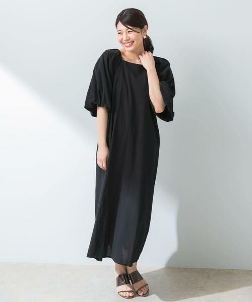 URBAN RESEARCH ROSSO / アーバンリサーチ ロッソ ワンピース | F by ROSSO　コットンスラブパフスリーブワンピース | 詳細14