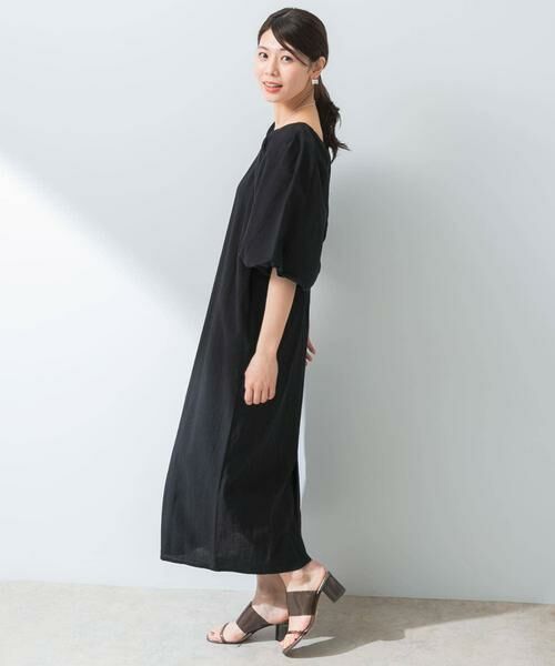 URBAN RESEARCH ROSSO / アーバンリサーチ ロッソ ワンピース | F by ROSSO　コットンスラブパフスリーブワンピース | 詳細16