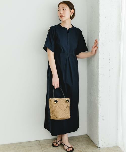 URBAN RESEARCH ROSSO / アーバンリサーチ ロッソ ワンピース | F by ROSSO　スリットショルダーワンピース | 詳細1