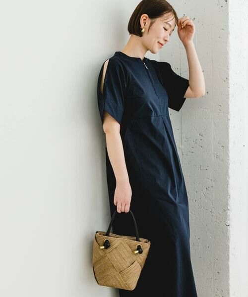 URBAN RESEARCH ROSSO / アーバンリサーチ ロッソ ワンピース | F by ROSSO　スリットショルダーワンピース | 詳細2