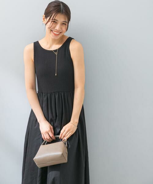 URBAN RESEARCH ROSSO / アーバンリサーチ ロッソ ワンピース | F by ROSSO　カップ付ドッキングワンピース | 詳細1