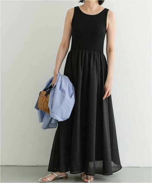 URBAN RESEARCH ROSSO / アーバンリサーチ ロッソ ワンピース | F by ROSSO　カップ付ドッキングワンピース | 詳細5