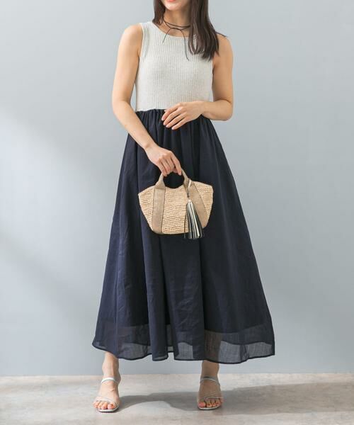 URBAN RESEARCH ROSSO / アーバンリサーチ ロッソ ワンピース | F by ROSSO　カップ付ドッキングワンピース | 詳細12