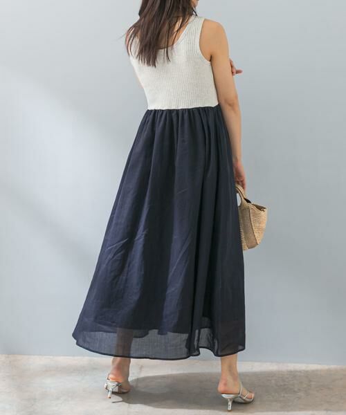 URBAN RESEARCH ROSSO / アーバンリサーチ ロッソ ワンピース | F by ROSSO　カップ付ドッキングワンピース | 詳細13