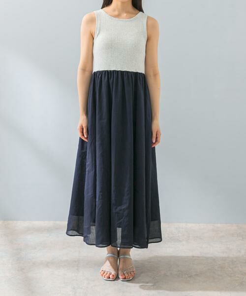 URBAN RESEARCH ROSSO / アーバンリサーチ ロッソ ワンピース | F by ROSSO　カップ付ドッキングワンピース | 詳細16