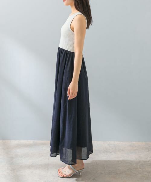 URBAN RESEARCH ROSSO / アーバンリサーチ ロッソ ワンピース | F by ROSSO　カップ付ドッキングワンピース | 詳細18