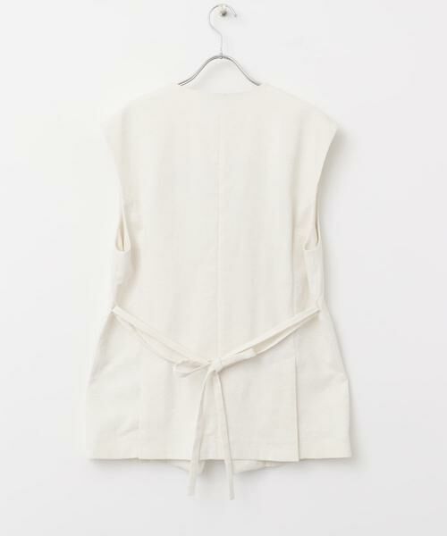 URBAN RESEARCH ROSSO / アーバンリサーチ ロッソ ベスト | 接触冷感リネン混ジレ | 詳細11