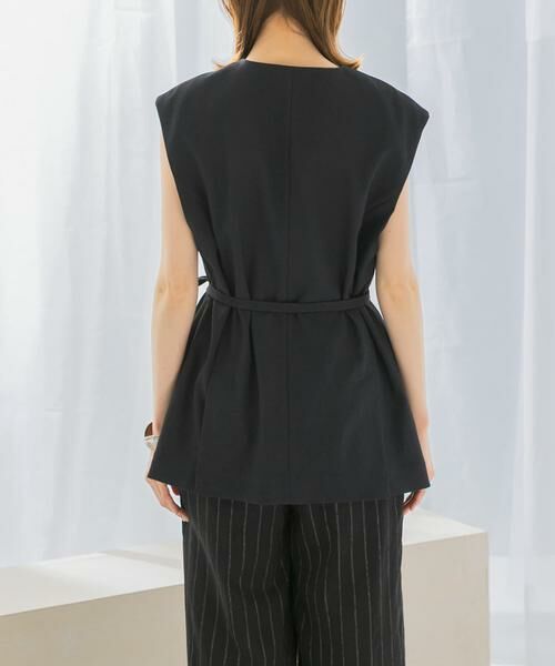 URBAN RESEARCH ROSSO / アーバンリサーチ ロッソ ベスト | 接触冷感リネン混ジレ | 詳細24