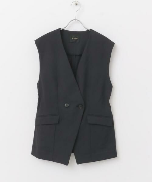 URBAN RESEARCH ROSSO / アーバンリサーチ ロッソ ベスト | 接触冷感リネン混ジレ | 詳細28