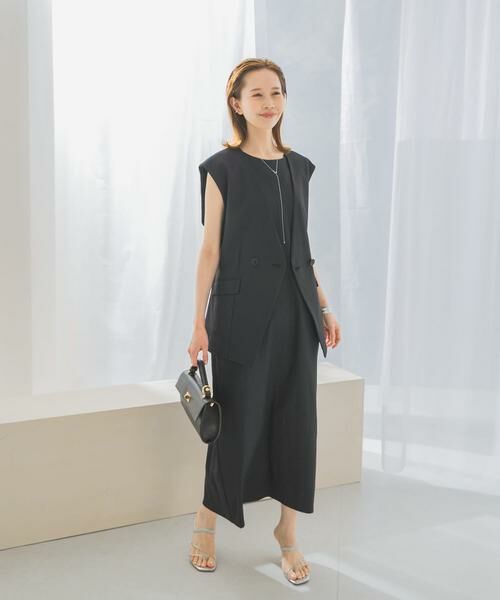 URBAN RESEARCH ROSSO / アーバンリサーチ ロッソ ベスト | 接触冷感リネン混ジレ | 詳細20