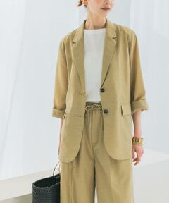 【未使用】Acuta アーバンリサーチロッソ ライダース風コート ベージュ URBAN RESEARCH ROSSO / アーバンリサーチ ロッソ （レディース