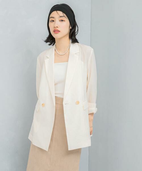 URBAN RESEARCH ROSSO / アーバンリサーチ ロッソ その他アウター | セミシアーテーラードジャケット | 詳細2