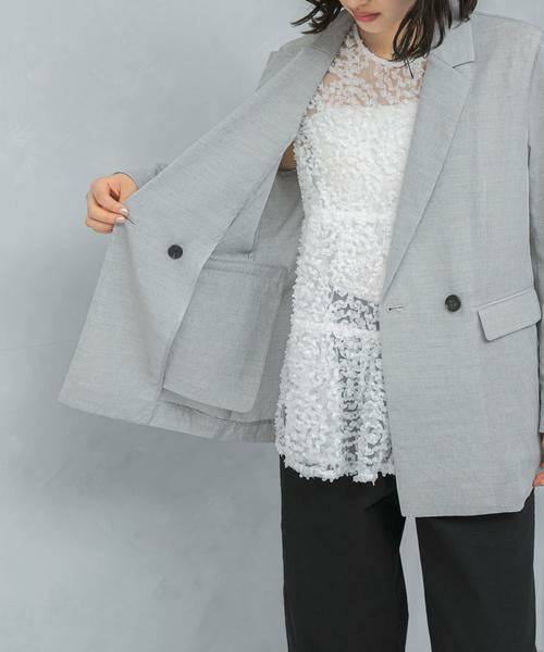 URBAN RESEARCH ROSSO / アーバンリサーチ ロッソ その他アウター | セミシアーテーラードジャケット | 詳細19