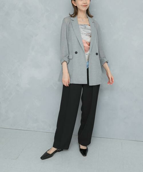 URBAN RESEARCH ROSSO / アーバンリサーチ ロッソ その他アウター | セミシアーテーラードジャケット | 詳細9