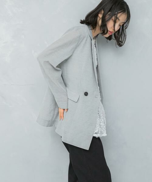 URBAN RESEARCH ROSSO / アーバンリサーチ ロッソ その他アウター | セミシアーテーラードジャケット | 詳細11