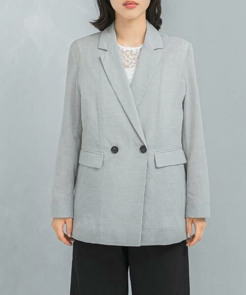 URBAN RESEARCH ROSSO / アーバンリサーチ ロッソ その他アウター | セミシアーテーラードジャケット | 詳細14