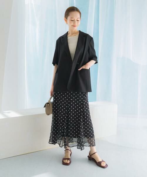 URBAN RESEARCH ROSSO / アーバンリサーチ ロッソ その他アウター | リネンライクハーフスリーブジャケット | 詳細3