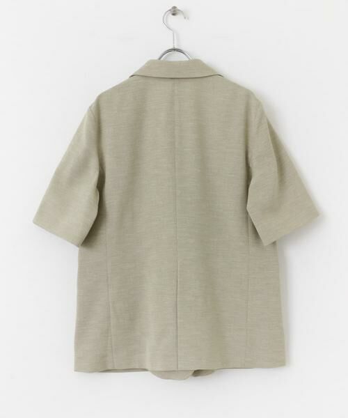 URBAN RESEARCH ROSSO / アーバンリサーチ ロッソ その他アウター | リネンライクハーフスリーブジャケット | 詳細13