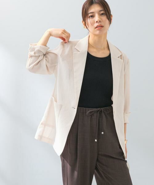 URBAN RESEARCH ROSSO / アーバンリサーチ ロッソ その他アウター | F by ROSSO　シアーシャツジャケット | 詳細14