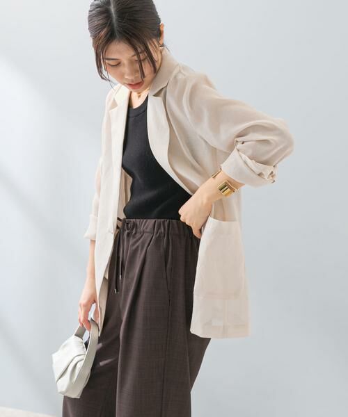 URBAN RESEARCH ROSSO / アーバンリサーチ ロッソ その他アウター | F by ROSSO　シアーシャツジャケット | 詳細15