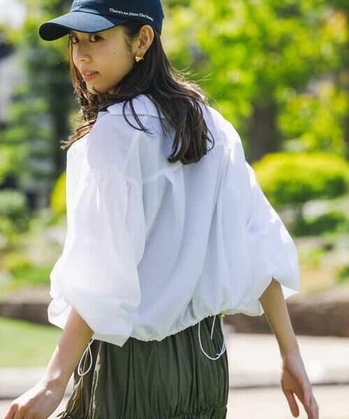 URBAN RESEARCH ROSSO / アーバンリサーチ ロッソ シャツ・ブラウス | F by ROSSO　UVCUT撥水ボリュームスリーブシャツ | 詳細1