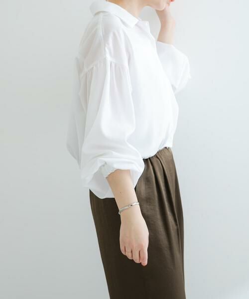 URBAN RESEARCH ROSSO / アーバンリサーチ ロッソ シャツ・ブラウス | F by ROSSO　UVCUT撥水ボリュームスリーブシャツ | 詳細4