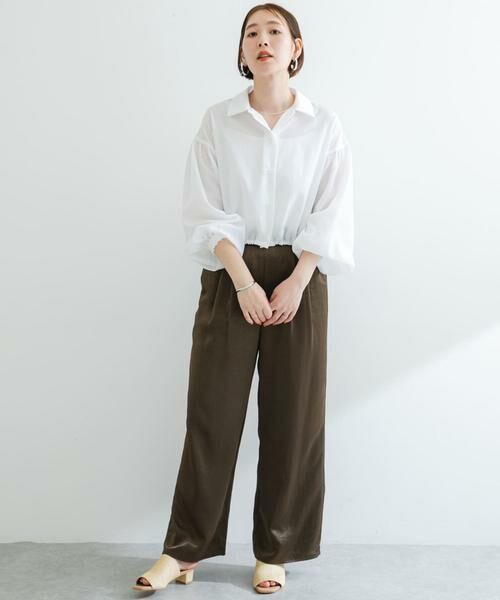 URBAN RESEARCH ROSSO / アーバンリサーチ ロッソ シャツ・ブラウス | F by ROSSO　UVCUT撥水ボリュームスリーブシャツ | 詳細6