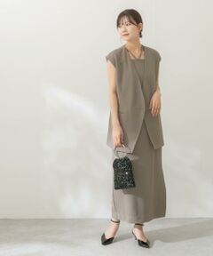 URBAN RESEARCH ROSSO / アーバンリサーチ ロッソ ドレス | バックシアージレ×キャミドレス