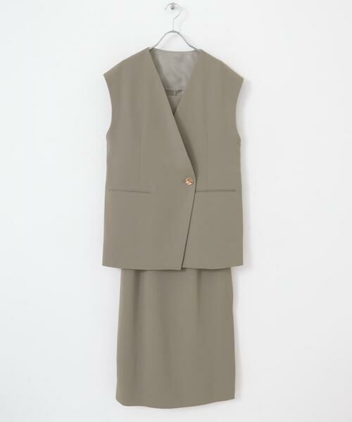 URBAN RESEARCH ROSSO / アーバンリサーチ ロッソ ドレス | バックシアージレ×キャミドレス | 詳細13