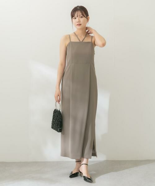 URBAN RESEARCH ROSSO / アーバンリサーチ ロッソ ドレス | バックシアージレ×キャミドレス | 詳細4