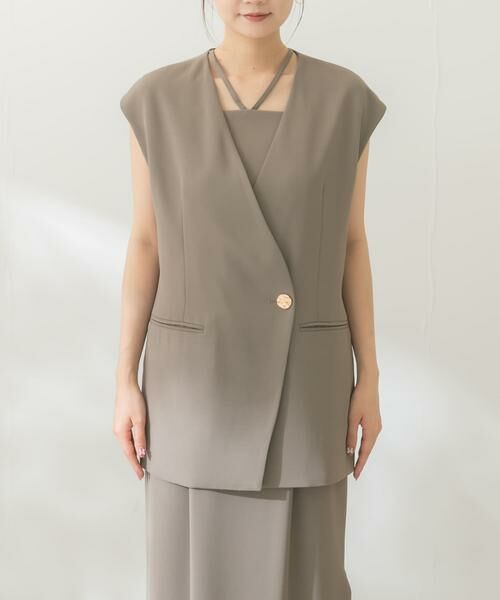 URBAN RESEARCH ROSSO / アーバンリサーチ ロッソ ドレス | バックシアージレ×キャミドレス | 詳細7