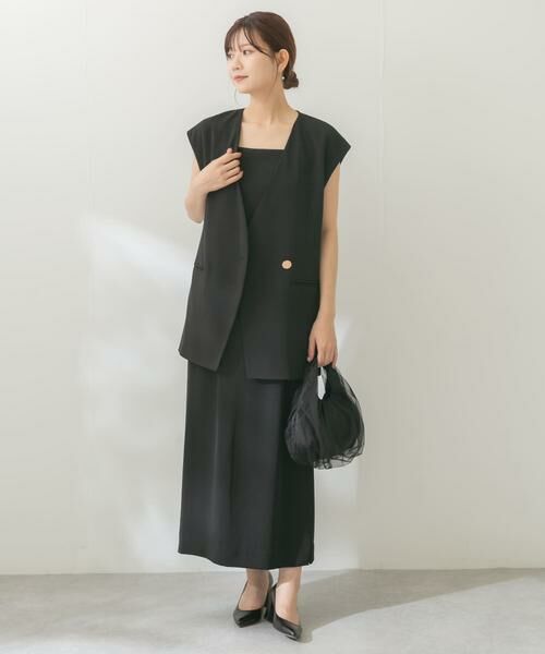 URBAN RESEARCH ROSSO / アーバンリサーチ ロッソ ドレス | バックシアージレ×キャミドレス | 詳細22