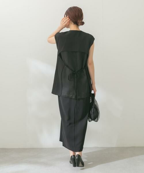 URBAN RESEARCH ROSSO / アーバンリサーチ ロッソ ドレス | バックシアージレ×キャミドレス | 詳細24