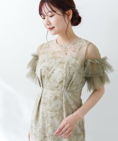 URBAN RESEARCH ROSSO / アーバンリサーチ ロッソ ドレス | スパンコールレース刺繍ドレス