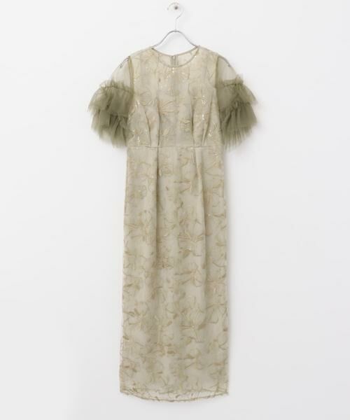 URBAN RESEARCH ROSSO / アーバンリサーチ ロッソ ドレス | スパンコールレース刺繍ドレス | 詳細11