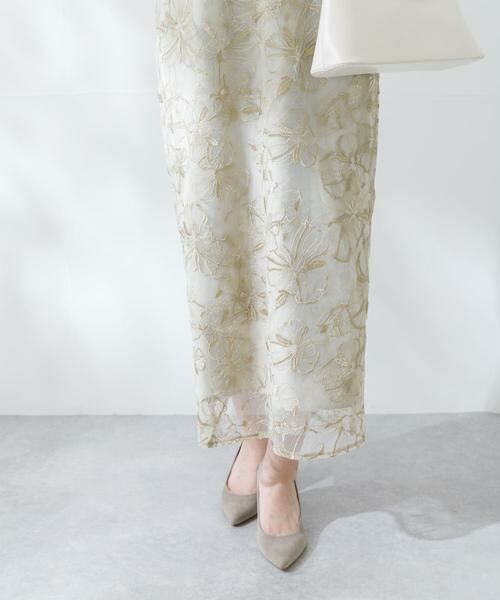 URBAN RESEARCH ROSSO / アーバンリサーチ ロッソ ドレス | スパンコールレース刺繍ドレス | 詳細4