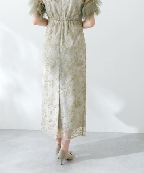 URBAN RESEARCH ROSSO / アーバンリサーチ ロッソ ドレス | スパンコールレース刺繍ドレス | 詳細5