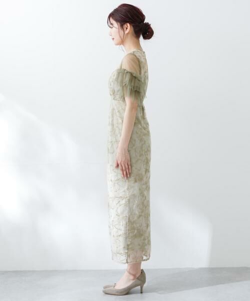 URBAN RESEARCH ROSSO / アーバンリサーチ ロッソ ドレス | スパンコールレース刺繍ドレス | 詳細9