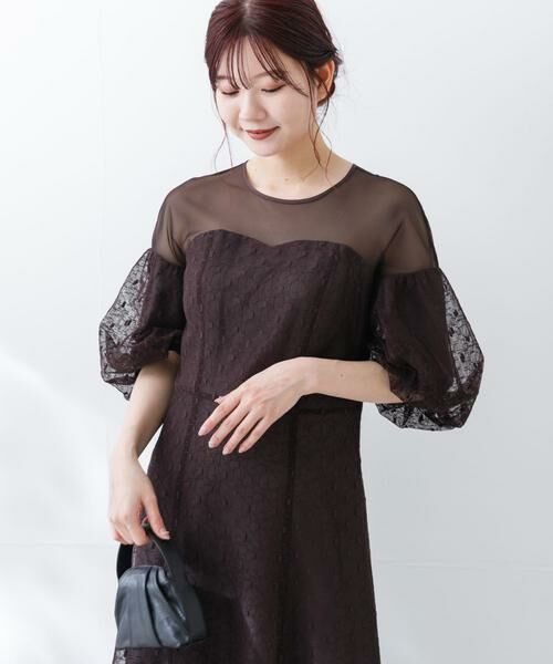 URBAN RESEARCH ROSSO / アーバンリサーチ ロッソ ドレス | 幾何学レースドレス | 詳細1