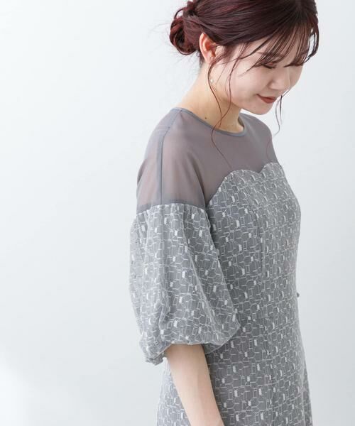 URBAN RESEARCH ROSSO / アーバンリサーチ ロッソ ドレス | 幾何学レースドレス | 詳細17