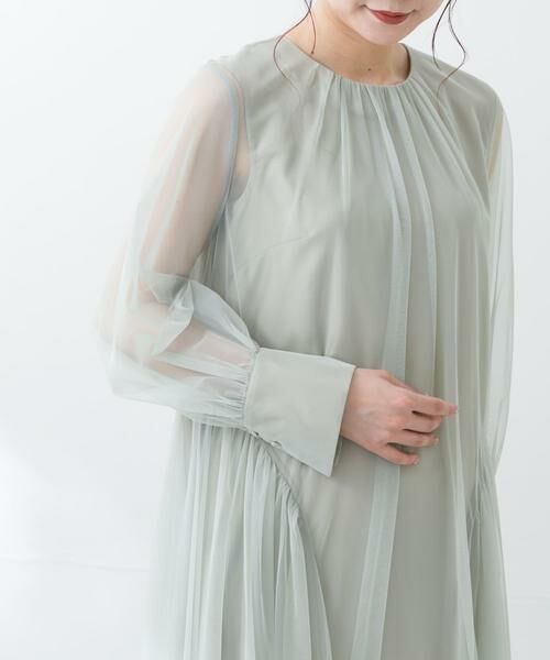 URBAN RESEARCH ROSSO / アーバンリサーチ ロッソ ドレス | チュールシアードレス | 詳細1