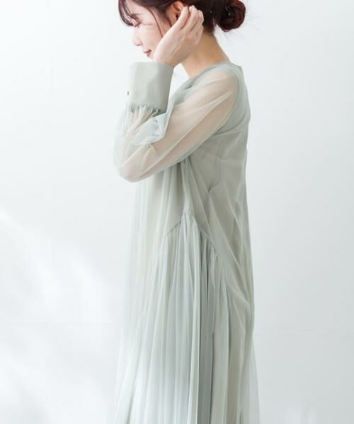 URBAN RESEARCH ROSSO / アーバンリサーチ ロッソ ドレス | チュールシアードレス | 詳細2