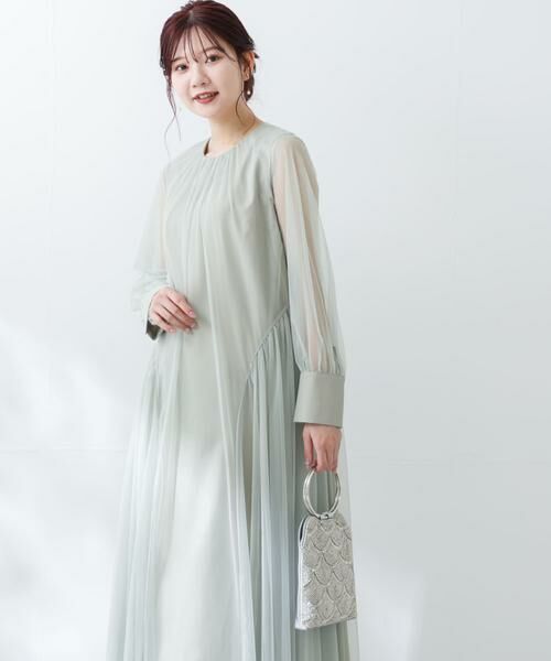 URBAN RESEARCH ROSSO / アーバンリサーチ ロッソ ドレス | チュールシアードレス | 詳細5