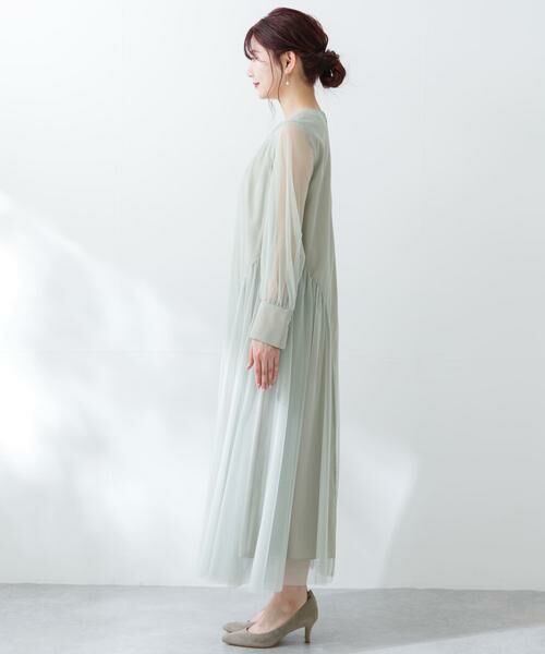 URBAN RESEARCH ROSSO / アーバンリサーチ ロッソ ドレス | チュールシアードレス | 詳細9