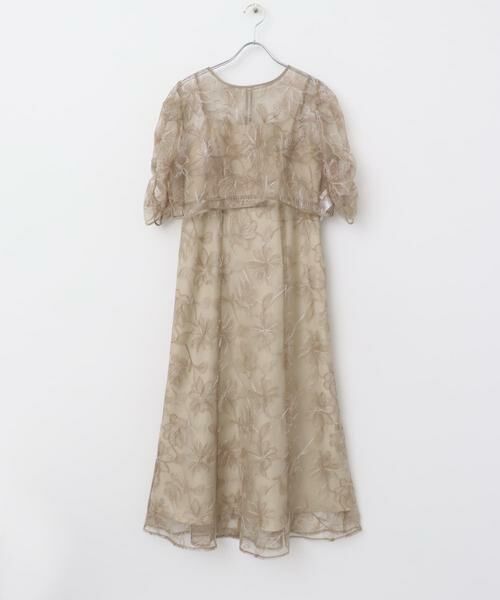 URBAN RESEARCH ROSSO / アーバンリサーチ ロッソ ドレス | 刺繍レースレイヤードドレス | 詳細5