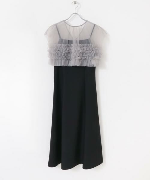 URBAN RESEARCH ROSSO / アーバンリサーチ ロッソ ドレス | チュールフリルドレス | 詳細8